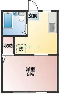 サニーコート中山II【1階】の間取り