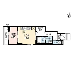 1life【1階】の間取り