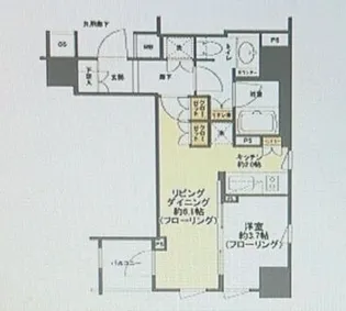 BRANZ大手町【8階】の間取り