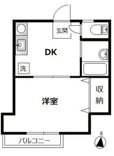 ル・シェール【2階】の間取り
