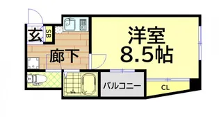 SERENiTE-04【9階】の間取り