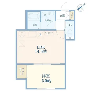ユービ10【1階】の間取り