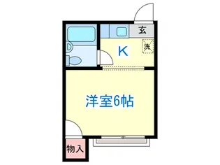 ペル・ミュウ【1階】の間取り