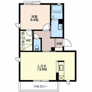 Le Prunier【2階】の間取り