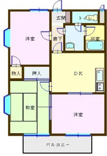 マニフィールド【3階】の間取り