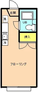 高橋ハイツ【2階】の間取り