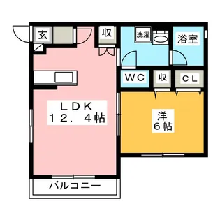 FKZM【1階】の間取り