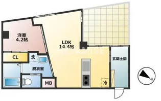 Re BIRTH道の尾【2階】の間取り