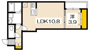 仮)隅の浜1丁目アパート【1階】の間取り