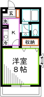 フォルトゥーナ【2階】の間取り