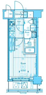 MAXIV阪東橋TWIN WEST【6階】の間取り