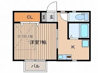 BELK KISS【2階】の間取り