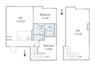 trias292【4階】の間取り