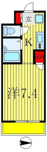 ラグジュアリーガーデン東松戸【6階】の間取り