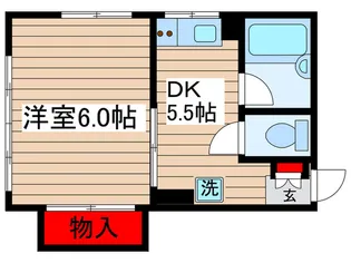 メゾンド藤【1階】の間取り