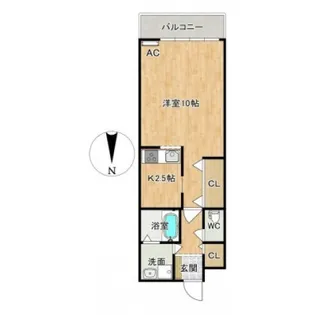 オーパスII【3階】の間取り