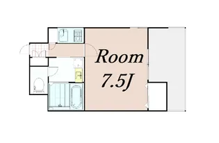 プレサンス京都三条大橋雅殿【7階】の間取り
