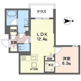 メゾンオリーブIII【3階】の間取り