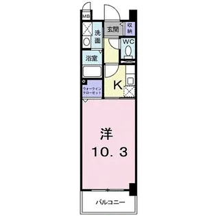 フレアルーチェ【5階】の間取り