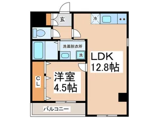 ウエムラグレース忠岡町【2階】の間取り