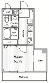 ウイング多摩川【1階】の間取り