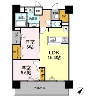 ALOFTII【7階】の間取り