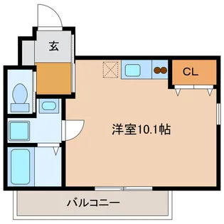 TKマンションV【1階】の間取り