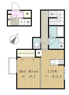原町田レジデンシャルII【2階】の間取り
