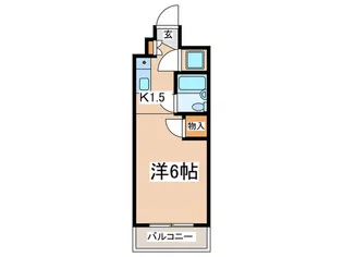 大蔵グリーンマンション【1階】の間取り