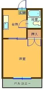 MR水前寺【2階】の間取り