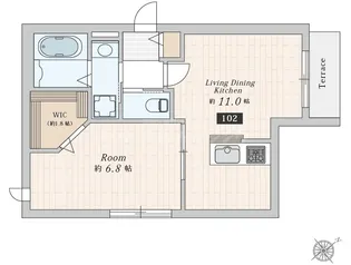 Confor FREA【1階】の間取り