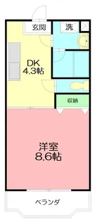 ルシエル48【3階】の間取り