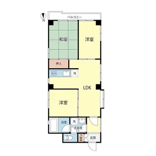 笠原ビル【4階】の間取り