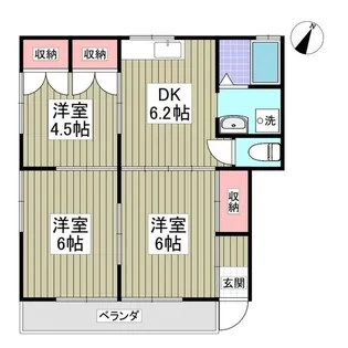 レストン・A【1階】の間取り