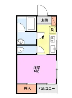 ハイツシオン【1階】の間取り