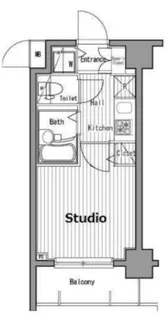 グランド・ガーラ五反田【5階】の間取り