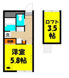 シルフィー【1階】の間取り