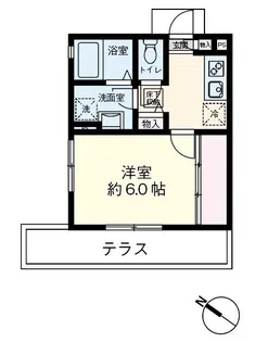 Green House【1階】の間取り