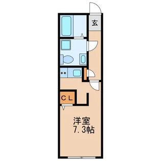 リアライズ名城公園【3階】の間取り