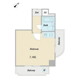 ユーコート駒込【3階】の間取り
