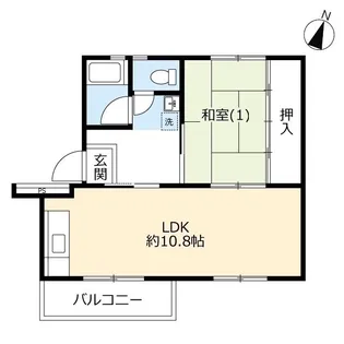 UR西上尾第二【2階】の間取り