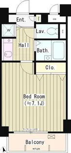 パークヒルズ落合【6階】の間取り