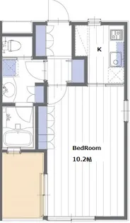 エスペラーレ【2階】の間取り
