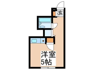 アイディ田園調布【1階】の間取り