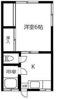 シーダワン【2階】の間取り