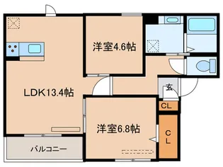 グラン【2階】の間取り