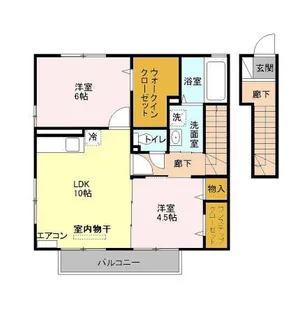 サンモール北入曽 A【2階】の間取り