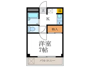 OASIS 21【1階】の間取り