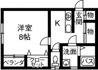 ロイヤルコート浜松町【1階】の間取り