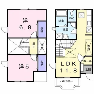 レジデンス YNKの間取り